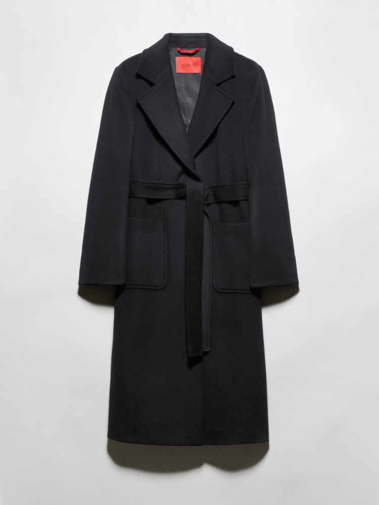 Pure merino wool sweater, red | MAX&Co. Runaway coat in drap - BLACK - MAX&Co.